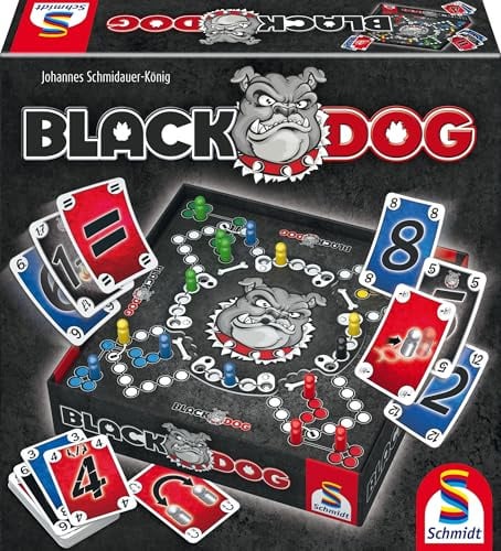Schmidt Spiele 49323 Black DOG, Familienspiel