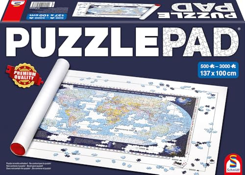 Schmidt Spiele 57988 Puzzle Pad für Puzzles von 500 bis 3000 Teile | Schmidt Puzzle Pad für Jigzaw Puzzles bis zu 3000 Teile