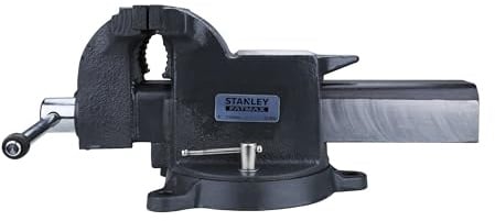 STANLEY Maxsteel multi-axis vise for workshop equipment (heavy version, 105 mm extension, 150 mm span, 2200 kg clamping force) 1-83-068