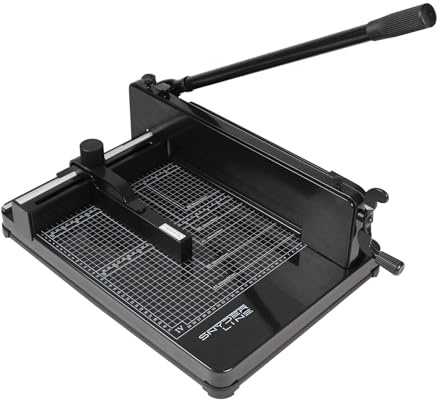 Snyderline® PROFI Stapelschneider A4 bis 400 Blatt, CE, Papier Schneidemaschine + Hebelschneider