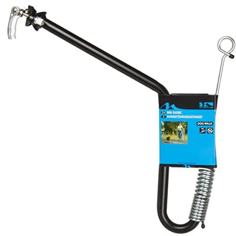 Hund Fahrradhalterung, Fahrrad Hundeleine, Stahl, inkl. 92 cm Leine, Dog Walk von M-WAVE