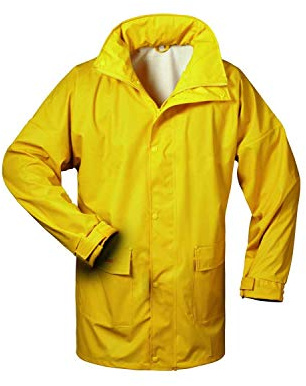 Craftland Bekleidung PU-Stretch Regenjacke gelb
