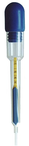 Unitec 74277 Frostschutzprüfer, Frostschutz Messspindel Kühlflüssigkeit Aerotemp, sehr präzise Messung des Kühlerfrostschutzes, Made in Germany, 200 x 30 x 30