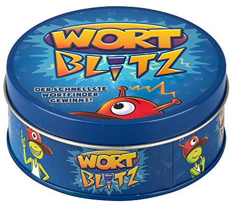 Wortblitz von HCM Kinzel – Das rasante Familien-Kartenspiel für Schnelldenker und Wortakrobaten, ideal als Lernspiel und für Partys