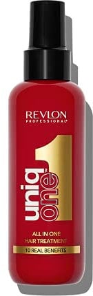 REVLON PROFESSIONAL UniqOne Hair Treatment Classic, 150 ml, Leave in Haarkur für bessere Kämmbarkeit & Glanz, Haarpflege ohne Ausspülen, Anti Frizz Spray mit Hitzeschutz, vegan