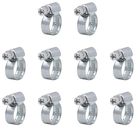 VARIOSAN Schlauchschellen Set 11060, 10 Stück, Spannbereich 8-16 mm, Bandbreite 9 mm, W1