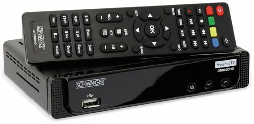 Schwaiger DTR600HD DVB-T2 HD Receiver schwarz