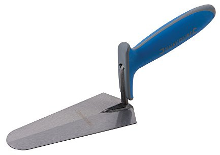 Silverline 984376 Katzenzungenkelle mit Weichgriff 180 mm