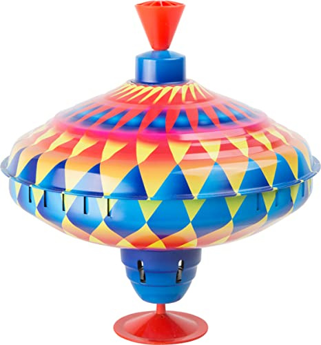 small foot Brummkreisel Kunterbunt, schult die Feinmotorik, mit Standfuß aus Gummi, für Kinder ab 12 Monaten, 10298