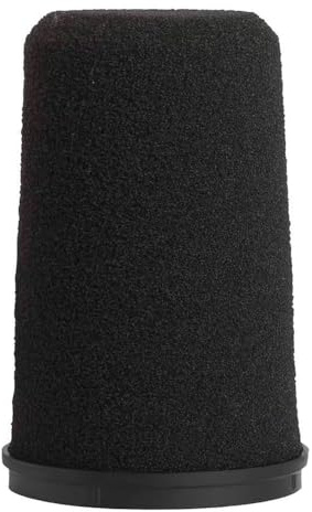 Shure RK345 Schwarzer Schaumstoff-Ersatzwindschutz für SM7A- und SM7B-Mikrofone - Reduziert unerwünschte Atem- und Windgeräusche, bekämpft Plosivlaute und Klicks