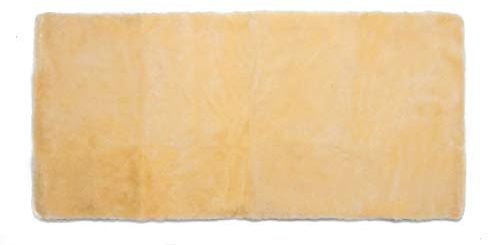Reissner Lammfelle | MB-VF-90/190 | Lammfell Betteinlage | medizinisch gegerbtes Merino Schaffell | Premium Vollfell Qualität | 90x190cm