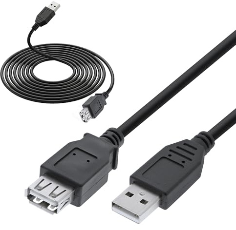 InLine 34605B USB 2.0 Verlängerung, Stecker / Buchse, Typ-A, schwarz, 5m