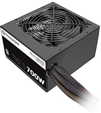 Thermaltake TR2 S 700W | PC-ATX-Netzteil | 80-Plus | leiser 120 Lüfter | EU zertifiziert | schwarz