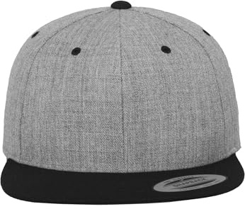 Flexfit Classic Snapback 2-Tone -One Size Cap, Erwachsenen Mütze (Kappe für Herren und Damen) Schirmmütze verstellbar - in diversen Farben