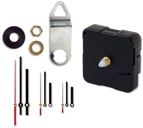 Premium Quarz Uhrwerk mit 3X Zeigersatz Zeiger Uhr Wanduhr DEKO Bastler Ersatz