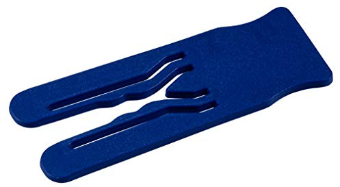 Gedotec Distanzplättchen Kunststoff Ausgleichsplättchen Verglasungsklötze Fenster & Tür Distanzkeile zum Auslgeichen beim Bau von Unterkonstruktionen | Dicke 2 mm | BLAU | 100 Stück - Unterlegplatten