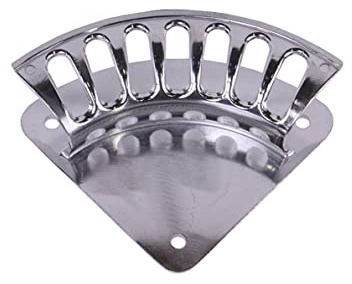 AFISEL Aluminium Wandschlauchhalter 5120, 188 mm x 70 mm, 3 kg Tragfähigkeit, J-Form, Wandmontage, Industriell, Silber