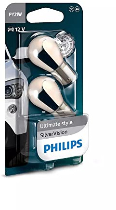 Philips automotive lighting 12496SVB2 Kugellampe PY21W SilverVision