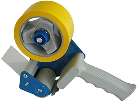 Viva 1384 Handabroller für Klebeband-Verpackung für Rollen 75 mm, blau