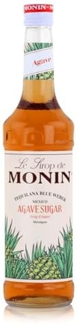 Monin Sirup Agave (1 x 0,7l) - für Cocktails und Desserts - Natürliches Süßungsmittel - Vegan - Glutenfrei - Laktosefrei