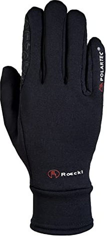 Roeckl Sports Reithandschuh Warwick, Freizeit Winter Handschuh, Schwarz 7.5