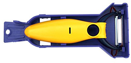 JOSKO Produkte Garneierschäler/Sparschäler, Königsblau, Sonnengelb