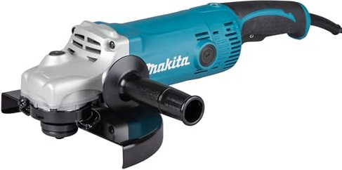 Makita GA9050R Winkelschleifer 230 mm, 2.000 W, Schwarz, Cyan, Silber, (L x B x H) 455 x 250 x 132 mm