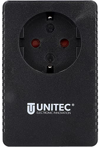 UNITEC Anlaufstrombegrenzer und Einschaltstrombegrenzer (230V ~/ 16A, Zwischenstecker, Strombegrenzer, Überspannungsschutz)