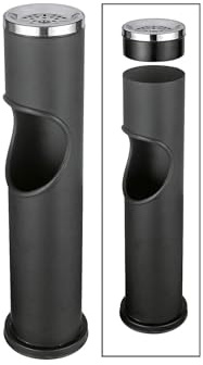 Haushalt International Standaschenbecher mit Mülleimer 46,5 cm