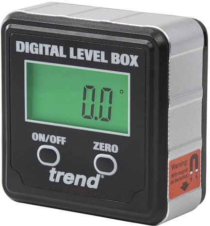 Trend Digital-Wasserwaage – Magnetischer Winkelsucher, Magnetfuß für freihändige Nutzung, DLB