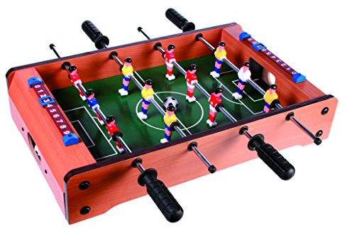 Out of the blue 63/3014 - Holz Tischfußballspiel, Kicker, Circa 51 x 31 cm