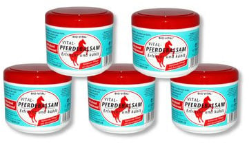 5 Dosen Pferdebalsam 500ml