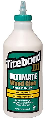 Titebond ZL-141/5 Ultimate Holzleim für den Innen und AuÃŸenbereich, wasserfest, 946 ml