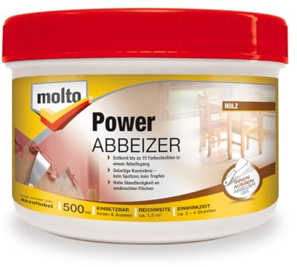 Molto Power Abbeizer, Zum Entfernen von alten Anstrichen, 500 ml