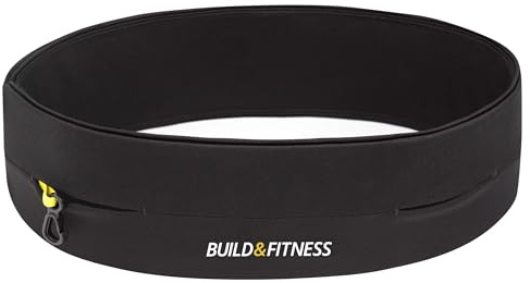 Build & Fitness Lauf Gürtel Damen und Herren, Flip-Taille Gürteltasche, Schlüsselclip - Handytasche Passend für iPhones, Samsung