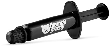 Thermal Grizzly Kryonaut 1g Wärmeleitpaste für CPU, GPU, Konsolen | Overclocking, Gaming-PCs, Industrie, nicht elektrisch leitend, keine Aushärtung, hohe Langzeitstabilität, mit TG Spatula