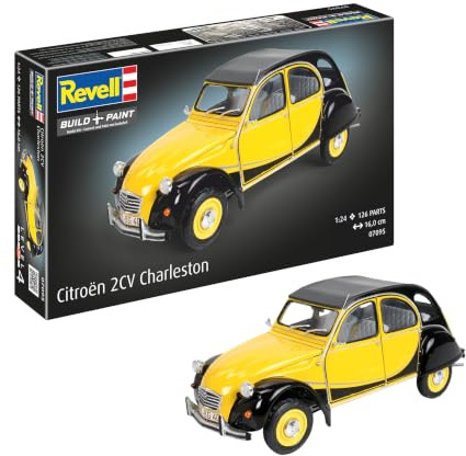 Revell Modellbausatz 07095 - Citroen 2CV im Maßstab 1:24