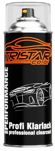 TRISTARcolor Spraydose Profi KLARLACK GLÄNZEND 400 ml Autolack Sprühdose
