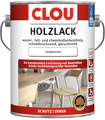 Holzlack L11 seidenmatt 2,5 L