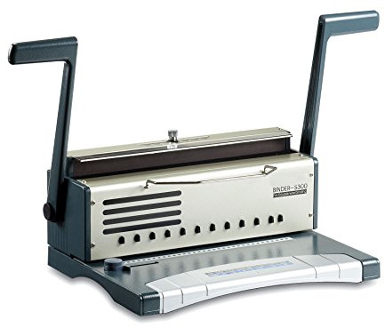 r&b S300 Wire Bind Drahtbindegerät für 34 Ringe, 3:1 Teilung