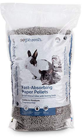 So Phresh Schnell einziehende Papierpellets für Kleintiere, 9 kg