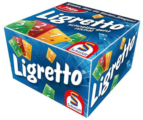 Schmidt Spiele 1101 Ligretto, blau, Kartenspiel
