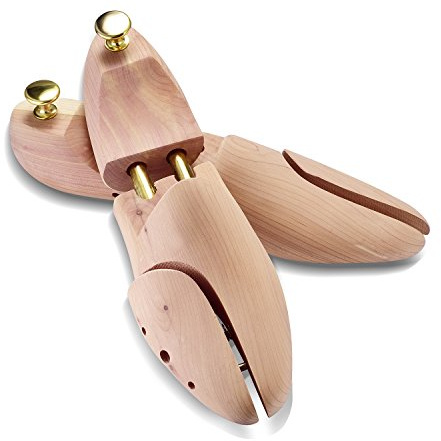logei® 1 Paar Hochqualitativer Schuhspanner Schuhdehner aus Zedernholz Schuhweiter