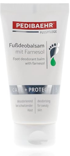 Pedibaehr Fußdeobalsam mit Farnesol, bei Fußschweiß und Fußgeruch, 75 ml