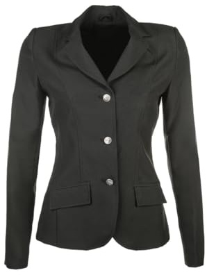 HKM 3341 Turnierjacket Marburg, Reitjacket Reitjacke schwarz Mädchen 128