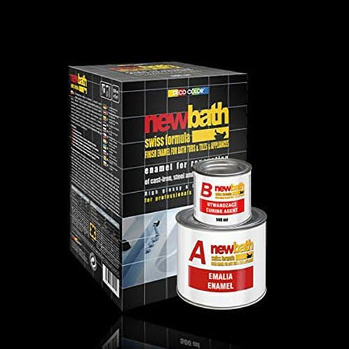 Fahrzeugteile Hoffmann 1 Stück 420ml 2K Badewannenlack Emaille Beschichtung Diamant Badewanne