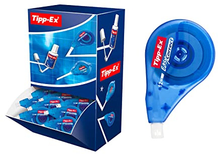 Tipp-Ex Korrekturroller Easy Correct zum seitlichen Korrigieren, 12m x 4.2mm, 20er Pack, Ideal für das Büro, das Home Office oder die Schule