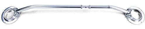 Aluminium Domstrebe vorne 3tlg poliert für VW Golf 3 Cabrio 3 + 5 Türer Variant