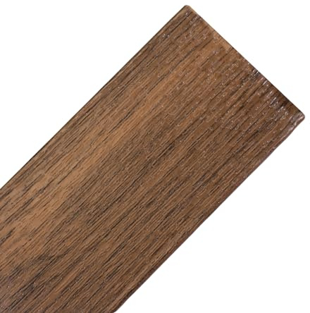Fensterleiste Nussbaum 30 mm breit 6m lang Flachleiste Abdeckleiste Dekor Leiste farbig