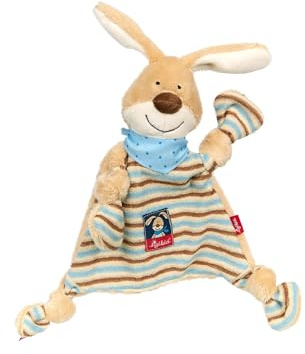 SIGIKID Schnuffeltuch Hase Semmel Bunny Baby Schmusetuch - Spielzeug Stofftier Kuscheltier – Stofftuch für Neugeborene - Plüschtier zum Trösten für Babys und Kleinkinder ab Geburt geeignet
